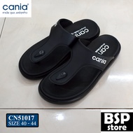 Cania รุ่น CN 51017 สีดำ รองเท้าแตะ cania (คาเนีย ดูแล...แคร์ทุกก้าว)