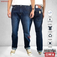 🔥Limited Edition🔥 EDWIN® Men’s 505 Selvage Japan Denim Straight Cut Jeans ( 7505 2769 )