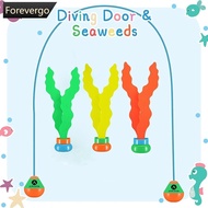 FOREVERGO Kids Diving Game Toys Set Water Sports Throwing Toy Diving Training Swimming Pool Toys G9L