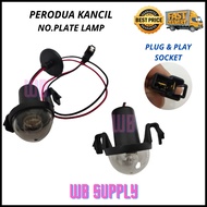 【PERODUA】Perodua KANCIL Number Plate Lamp Cover With Bulb ( Lampu Plate KANCIL )