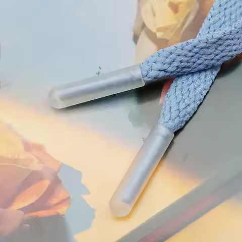 8pcs Shoe Lace Tips Aglets Plastic Shoelace End Caps Replacement For Sneakers Diy Durable Shoe Strin