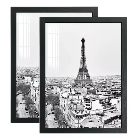 21x30cm & 30x40cm Black Photo Frame Hung on Wall Photo Frame Poster Certificate Canvas Canvas Displa