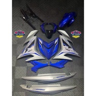 🇻🇳COVERSET EXCITER Y15 V1 V2 MX KING BIRU SILVER YAMAHA Y15 V2 HLY COVERSET CUSTOM MX KING BIRU GP B