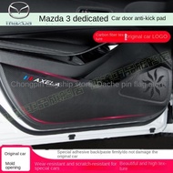 MAZDA Mazda 3 anti-kick pad leather door protective pad protective film decorative film MAZDA3 door anti-kick pad