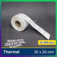 Thermal Label 30x20mm - 30x20 - 30 x 20 mm (1 LINE) Sticker Paper Receipt Printer Barcode Xpinter