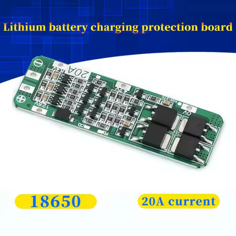 3S 20A Li-ion Lithium Battery 18650 Charger PCB BMS Protection Board for Drill Motor 12.6V Lipo Cell