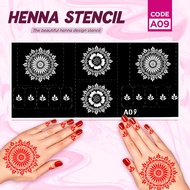 Henna Stencil / Sticker Henna / Cetakan Henna READY STOCK