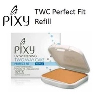 PIXY Perfect Fit Two Way Cake 12.2g (two way cake refill, two way cake, foundation powder)