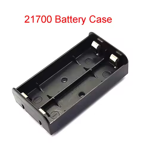 2 * 21700 DIY Power Bank Cases 21700 Battery Holder 2 Slot 21700 Battery Case 21700 Storage Box Rech