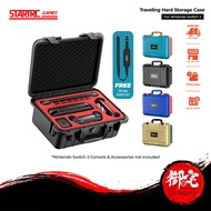 STARTRC GAMES Switch 2 Carrying Case Travel Hard Case Storage Bag Free Bag Strap