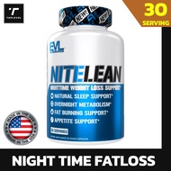 Evlution Nutrition NITELEAN - Night Time Fat Burner 30 Servings สุดยอดการเผาผลาญไขมัน เวลาการคืน
