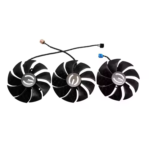 87MM PLA09215S12H Suitable RTX3080 for EVGA RTX 3090 3080TI 3080 3070 3060TI XC3 Ultra/(Black) Game 