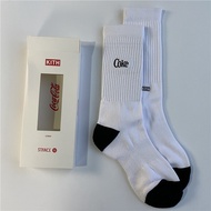 Ready Stock KITH x Cola Coke Casual Basketball Socks