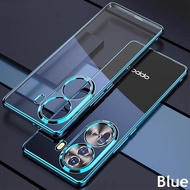 For OPPO Reno 11F / Reno 11 Pro / OPPO Reno 11 Clear Shockproof Luxury Electroplating Mobile Phone Case All-inclusive Edge Anti-fall Soft Shell