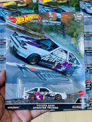 Hobby Store xe mô hình Hot Wheels Premium Toyota AE86 Sprinter Trueno