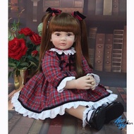 PRIVASI AMAN!!! Boneka Reborn Perempuan 60cm Mirip Asli Bahan Silikon