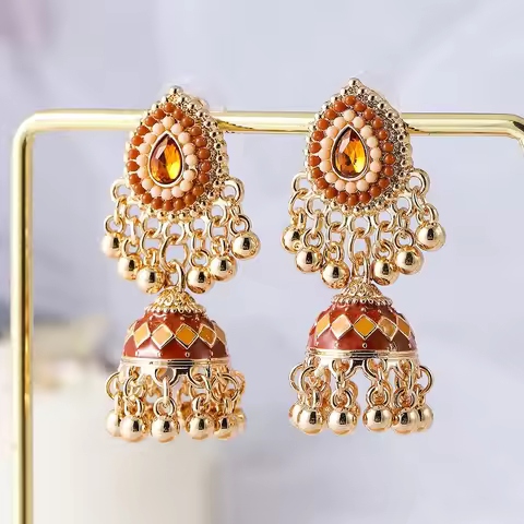 2024 Autumn New in cute Earrings women Retro European Style jewellery Indian women's earrings Jewelr