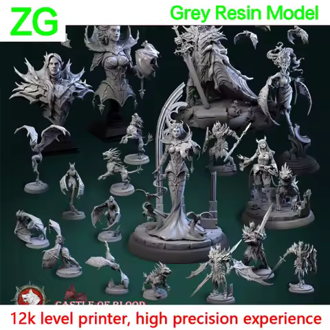 Knight Hell Dog DND Chess Model