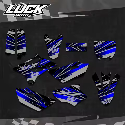 Motorcycle Full Decals Stickers Graphics Kits For YAMAHA YZ85 YZ 85 2015 2016 2017 2018 2019 2020 20