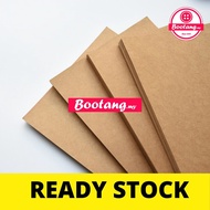 100pcs A4 / A3  Kraft Paper 175gsm / 275gsm Craft Paper Brown Paper Kertas Kraf (10/ 50 / 100 Pcs)