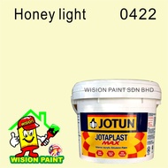0422 honey light  🔥READY STOCK🔥 7L JOTUN Jotaplast Max Paint Interior Undercoat Wall Ceiling Cat Put