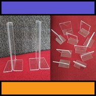 Acrylic Table Number Display for Cafe, Restaurant, Internet Cafe, Size 12cm x 8cm