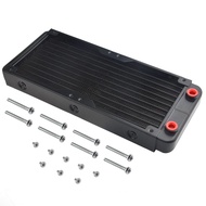 10 Pipe Aluminum Heat Exchanger Radiator for PC CPU CO2 Laser Water Cool System Computer 240mm