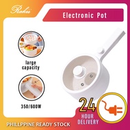 1.5L Electric Cooker Hot Pot Non-stick Skillet Frying Pan Portable Mini Rice Cooker