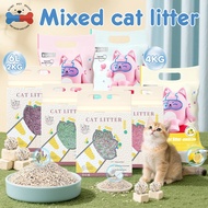 10L/6L/5L Bentonite Cat Litter Tofu Cat Litter High-Quality Mixed Cat Litter Low Dust Formula