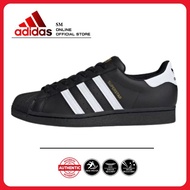 【100% Authentic】adidas Originals Superstar Black white Men and women shoes Casual sports shoes