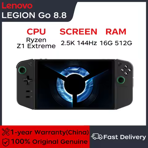 Lenovo LEGION Go Original Handheld game console PDA/PPC AMD Ryzen Z1 Extreme 8.8" 2.5K 144Hz Support