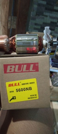 Angker armature Bull 5600NB for mesin serkel makita 6 inch