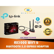 TP-LINK ARCHER TX3000E AX3000 WIFI 6 & BLUETOOTH 5.0 PCI EXPRESS ADAPTER