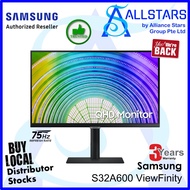 (ALLSTARS) Samsung LS32A600UUEXXS / S32A600 32" ViewFinity Monitor (3 years on-site-warranty with Sa