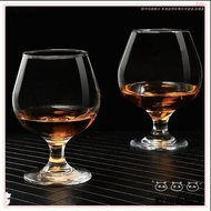 [Thick Brandy Wine Glass] High-End Western Wine Glass Whiskey Glass Commercial KTV Short-Footed Wine