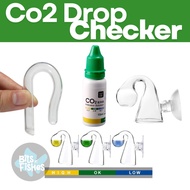 CO2 Indicator Drop Checker | Hanging & Note-Shaped Aquarium CO2 Monitor Aquarium Tank