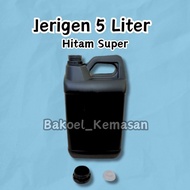 5 Liter 5 L Black Jerry Can Retail 5 L Liter Water Jerry Can/