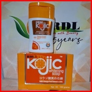 ✓ ▧ ◺ RDL KOJIC LOTION 50ml + RDL KOJIC SOAP 150g