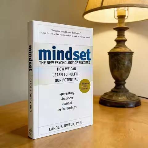 Mindset The New Psychology Of Success English Book by Carol S. Dweck Foreign Literature Inspirationa