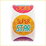 KOK 500 Pcs Adhesive Sticker Motivational Sticker Reward Sticker Incentive Sticker