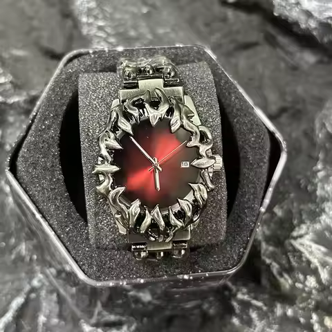 2025 Y2K Demon Claw Case Quartz Watch Men Hot Medieval Old Unique Creative Luxury Men's Watches ins 