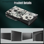 Strongaroetrtomj Green ABS Replacement Shell Accessories For PS5 Slim Protective Cover Hard Faceplate Fit For Playstation 5 Slim Camouflage SG