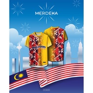 【Arianna】1957 Merdeka Clothes 2025 68Th Jersey Merdeka Clothes 68 Years Jersey Ethnic T-Shirt 2025 M