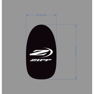 Decal sticker to cover the top of valve, wheel, zipp tray |