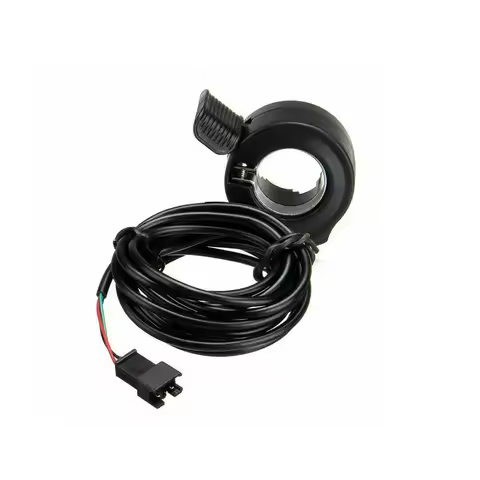 E Bike Parts Thumb Throttle Outdoor 160cm A15723 Black Electric Bike Electric Scooter Left Right Thu