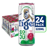 Tiger Soju Cheeky Plum Beer Can, 24 x 320ml