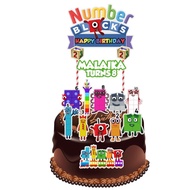 Number Blocks Cake Topper