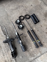 VOXY NOAH 80* ZRR80 ZWR80 KYB黑色筒原裝避震一套7-8成新左右適合還原車交車升級折下有送塔頂KYB 車輛避震器組件