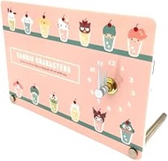 Marimo Craft SRCT-009 Sanrio Drink Cafe Time, Acrylic Table Clock, Sanrio Characters, W 6.8 x H 4.8 
