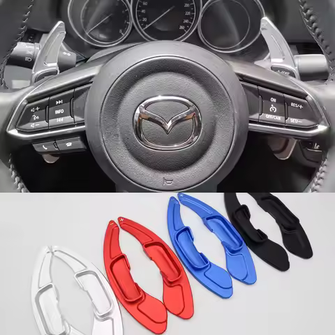 For Mazda 2 3 6 AXELA SKYACTIV Atenza CX-3 CX5 CX-9 GT Signature Car Steering Wheel Paddle Shift Ext